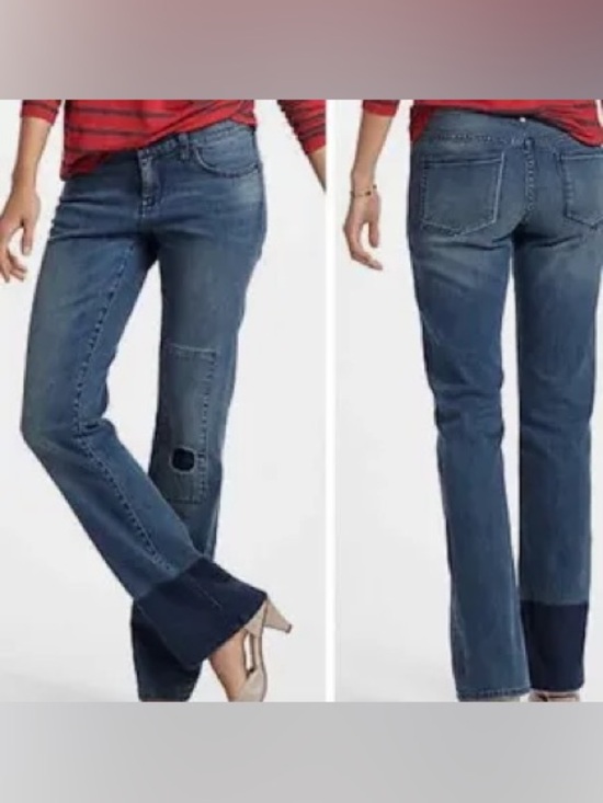 HOLDING HORSES Denim - Anthropologie | Holding Horses | Claire Boot Cut Patch | 25 🕥